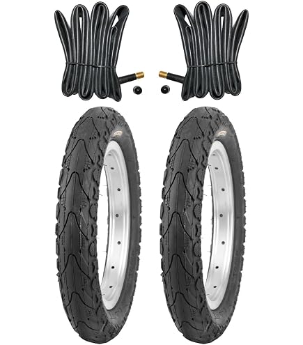 2 Stück 16 Zoll Kinder Fahrrad Reifen 16x1.75 Mantel Anhänger Decke 47-305 tire Sport & Freizeit