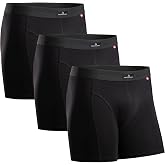 DANISH ENDURANCE Men's Boxer Shorts, Cotton, Pack of 3 and 10
