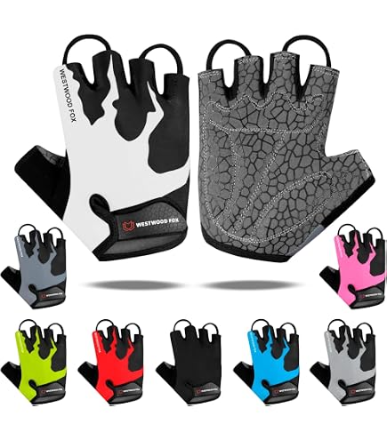 Ziener Curdt – Guanti Da Mountain Bike E Ciclismo Uomo, Dita Corte, Traspiranti Con Imbottitura In Gel