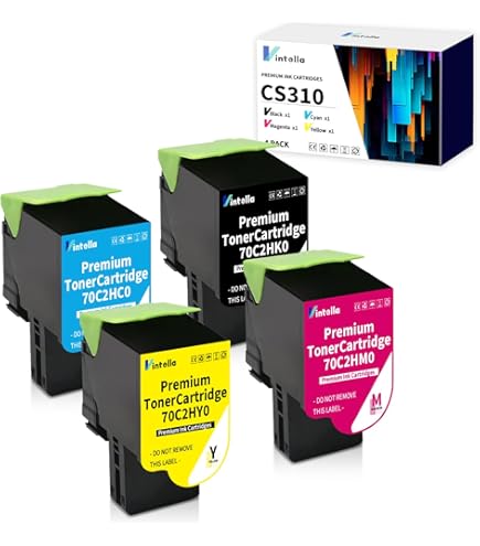 Do It Wiser Compatible Toner Cartridge Replacement For Lexmark CS310n CS310dn CS410n CS410nw