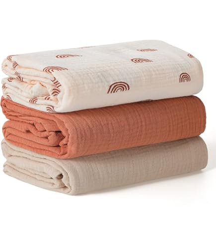Aden + Anais Essentials Coperta Piumosa Per Neonati - Morbidissima E Multiuso, 76x101 Cm, Colore Rosa Cipria