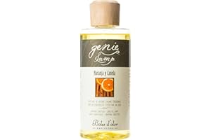 BOLES D’OLOR Boles d'olor - Genie Perfume de Hogar para lámparas catalíticas - Naranja y Canela 500ml.