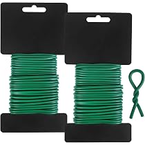 Biostretch Liens Jardin Extensibles 40m - Pour Plantes Grimpantes, Tomates, Rosiers - Dégradation Naturelle 18-24 Mois