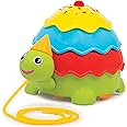 Funskool Giggles - Icecream Turtle, Pull string toy, turtle toy, toys for kids, Multicolour, Infants and Pre-school, Pull along toy for toddlers, 18 months and above