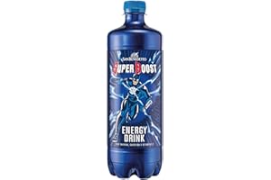 San Benedetto, Energy Drink Super Boost, 0,75 l, Bevanda Energizzante per Performance Intense, Gusto Rinfrescante, con Taurina e Caffeina