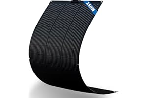 FIREFLY ENERGY 150W Módulo Solar Flexible Módulo Solar Monocristalino Módulo Fotovoltaico Módulo Solar para Caravanas, Barcos, Tejados