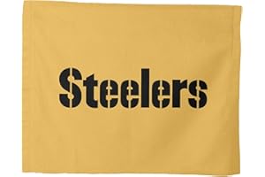NORTHWEST Pittsburgh Steelers NFL Steel Gold Rally Towel, 15 x 18 inches