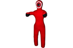 ROX Fit Grappling Dummy Realistic Straight style Brazilian JiuJitsu Training Bag 3 ft, 4 ft, 5 ft,6ft (Unfilled)