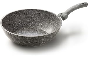 Accademia Mugnano | Linea Cuore di Pietra | Saltapasta Antiaderente ed Antigraffio | Diametro cm.28