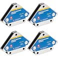 Lot De 6 Positionneurs Magnétiques Pour Soudure - Aimants 11.3kg Multi-Angles 30° à 135°