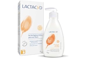 Lactacyd Íntimo Gel de Higiene Íntima Diario, PH Equilibrado, sin Jabón, Baño y Ducha, 200 ml, Paquete de 1