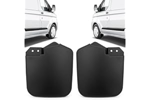 NIMOVA Front Left and Right Mud Flap Guard Mudflap Shield Splash Guard Replacement for FORD Transit Custom 2012 Onwards | OEM 1915641, 1915642, BK21-16A266-BC5JA6 (Pair)