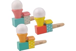 PLANÈTE BOIS 030150 MGM Levitation Ball Pipe Games, Multicolored