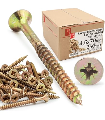 Vis rocket vybac pozidriv tête fraisée 6x80mm, 70 pièces. | Leroy Merlin Vis rocket vybac pozidriv tête fraisée 6x80mm, 70 pièces. | Leroy Merlin