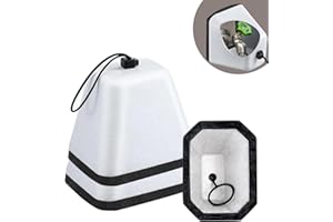 YAYAFUNFUN 1 Stück Wasserhahn Abdeckung für den Außenbereich für den Winter,Schaum Wasserhahn Abdeckung Außen Garten,Frostsicher,Einfach Anbringen und montieren,Wasserhahn Frostschutz,WasserhahnHaube für Hahn