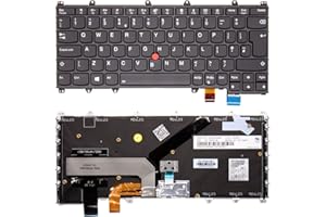 WIKIPARTS LTD New Keyboard Replacement For Lenovo ThinkPad Yoga 260, 370, X380 Laptop Backlit UK Layout Keyboard - Sold By Wikiparts