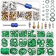 Car A/C Repair Kit - O-Ring Set + AC Valve Cores - [Fix Air Conditioning] + Removal & Install Tool [R12 / R134a] - Also for Tire Valve Stems!