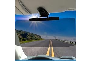 jamgeery Parasole per auto con protezione antiriflesso polarizzata, misura universale, visiera parasole antiriflesso per auto, 32 x 14,5 cm