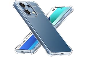 Cresee Coque Xiaomi Redmi Note 13 4G, Coins Renforcés Étui Housse Transparente Protection Antichoc Souple TPU Bumper Case pour Redmi Note 13 4G, Clear