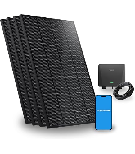 Produktbild von SUNSHARE RAY 285W Full Black Solarmodul Für Balkonkraftwerk