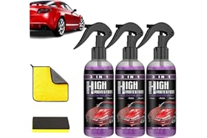 TETGSET Amisho 3 In 1 Beschichtungsspray, High Protection 3-in-1 Spray 100ml, 3-in-1 High Protection Fast Car Coating Spray, Car Coating Spray 3 in 1, Car Nano Coating Spray, Car Nano Scratch Spray (3Pcs)