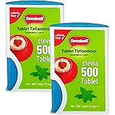 Sweetwell Stevia Tablet Tatlandırıcı 500 Tablet x 2 Adet Sıfır Kalori