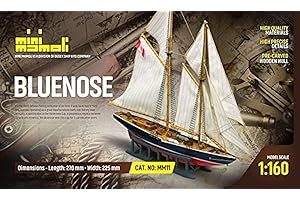 MINI MAMOLI - Modello kit barca BLUENOSE serie MINI MAMOLI scala 1:160 - DUS_MM11