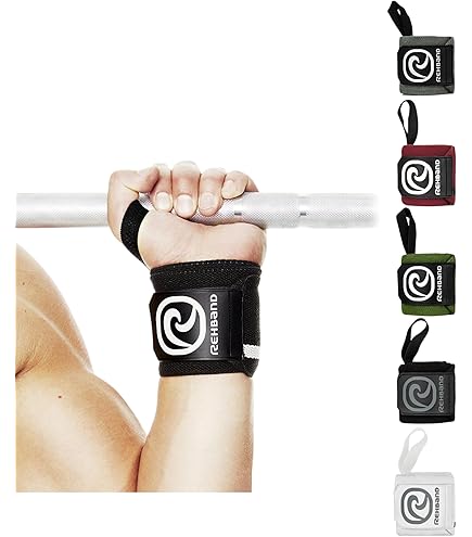Breaking Limits Sangle De Tirage Musculation & Bande Poignet Musculation - Straps & Wrist Wraps - Accessoires Pour Fitness Et Gym - Bracelet De Force - Sangles Poignets Homme Et Femme