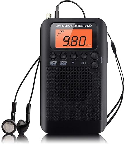 FNX Mini FM Radio | 1.5W Playback Speaker, Analogue Tuning