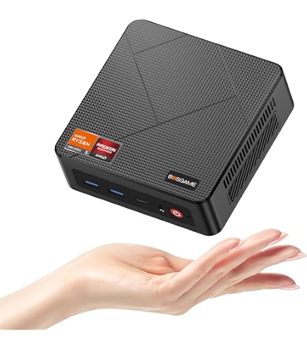 AWOW Mini PC con N100 (fino a 3,4 GHz), 16 GB DDR4 RAM, 512 GB SSD