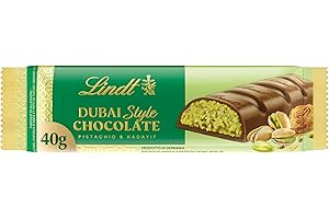 Lindt - Barre DUBAI STYLE CHOCOLATE - Lait Pistache Kadaif, 40g