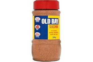 McCormick Old Bay Seasoning, Blend of Zesty Savoury Herbs & Spices, Perfect for Meat, Poultry & Seafood, 280g Jar