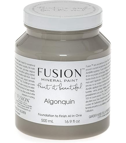 Fusion Paint - Liberty Blue | All-in-One Furniture Paint, Minimal Prep, Self-Levelling, Low Odor (500ml Covers 75 Sq Ft)