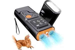 Focenat Ultrasuoni per Cani,Antiabbaio per Cani,Fischietto ultrasuoni per Cani,Repellente per Cani Ultrasuoni Portatile,Protezione dell'abbaiare,Dispositivo Antiabbaio,per Cani Deterrenza Espulsione