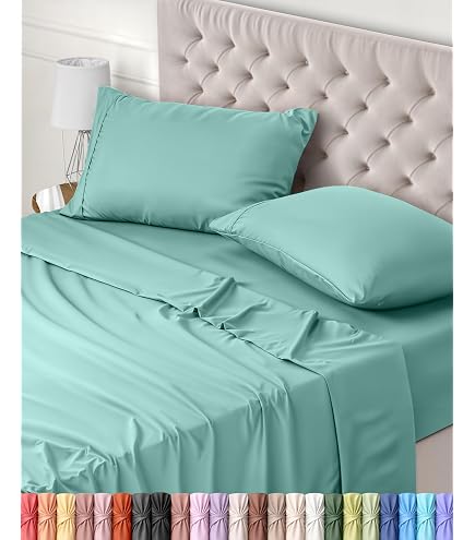 Le linge de Jules Lenzuolo con angoli 100% cotone a 57 fili, colore