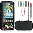 Bcamelys Smart Digital Multimeter, Voltage Meter 10000 Counts Auto-Ranging, Smart Electrical VA Color Display Screen Tester Voltmeter Measuring AC/DC Voltage Current Resistance Capacitance with NCV