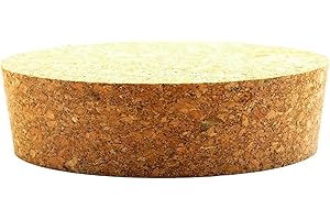 ALCOFERMBREW Korek 123/115 mm - Korek Stożkowy | Zatyczka Korkowa | Korek Naturalny