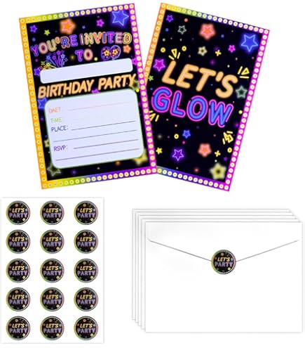 Biglietti D'Invito 40º Compleanno - Set Da 10, Formato A6, Nero E Oro, Da Compilare - Foto 13