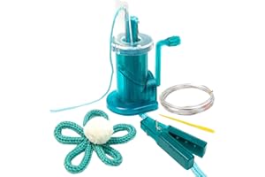 Povanjer moulin à tricoter - Multifonction - Bracelet Weaver - bricolage pour créer et embellir des projets machine à coudre