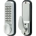 Sterling S2235V Digital Push Button Lock-Satin, Chrome