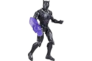 Hasbro Marvel Avengers Epic Hero Series, Black Panther, Figuras de Acción de Superhéroes, Diversión con Amigos, Réplica para Coleccionar, Figura para niños y niñas de 4 Años, Regalo Muñeco de Navidad