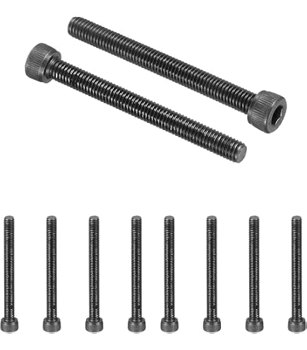 20 Viti A Brugola M6-1.0x20mm Testa Cilindrica Acciaio 12.9 - Zincatura Gialla
