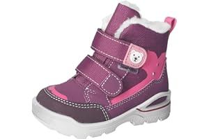 RICOSTA Mädchen und Jungen Winterstiefel BENNO, Kinder Lauflernschuhe, Weite: Weit, lose Einlage, Sympatex, Blinklicht