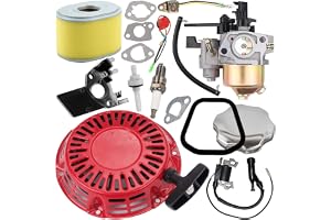 ZAMDOE GX160 Kit de carburador para Honda GX140 GX 160 GX200 GX168 5HP 5.5HP 6.5HP Motor, con Filtro de Aire de Arranque de R