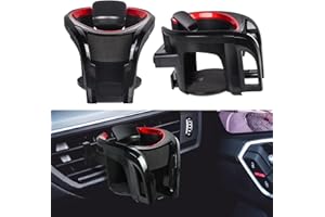 ZERCART Car Cup Holder Mount, 2 in 1 Adjustable Car Drink Cup Holder Expander Cup Holder for Hot And Cold Drinks Car Drink Holders Compatible with Most Vehicles