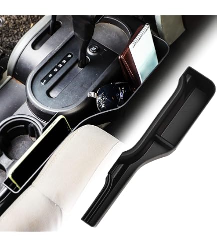 JOJOMARK Door Grab Handle Storage Tray For Jeep Wrangler JK JKU 2007-2010 - Interior Organizer Box With Anti-Slip Mat - View #7