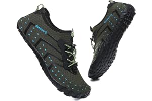 Hanani Chaussures Aquatiques pour Homme et Femme Séchage Rapide Chaussures de Surf Chaussures de plongée Légères Chaussons de Nager Aqua Water Shoes Unisexe Antidérapant