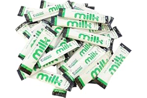 Funtasy Gifts 30 x Lakeland Dairies Milk In A Stick - UHT Semi Skimmed Milk Sachets - 10ml each. Ideal For Travel, Airplanes and Hotels