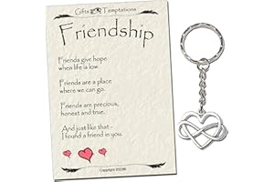 GENERIC Friend Gifts for Women Girls, Friend Keyring Friendship Gifts Key Chains for Ladies Birthday Gifts for Her Graduation Gift Keychain for Christmas Gifts Teens Girls