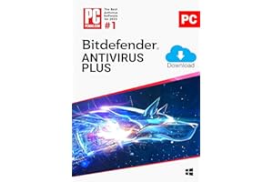 Bitdefender Antivirus Plus 2024 | 1 Device | 1 Year Subscription | PC | UK Activation Code by Email